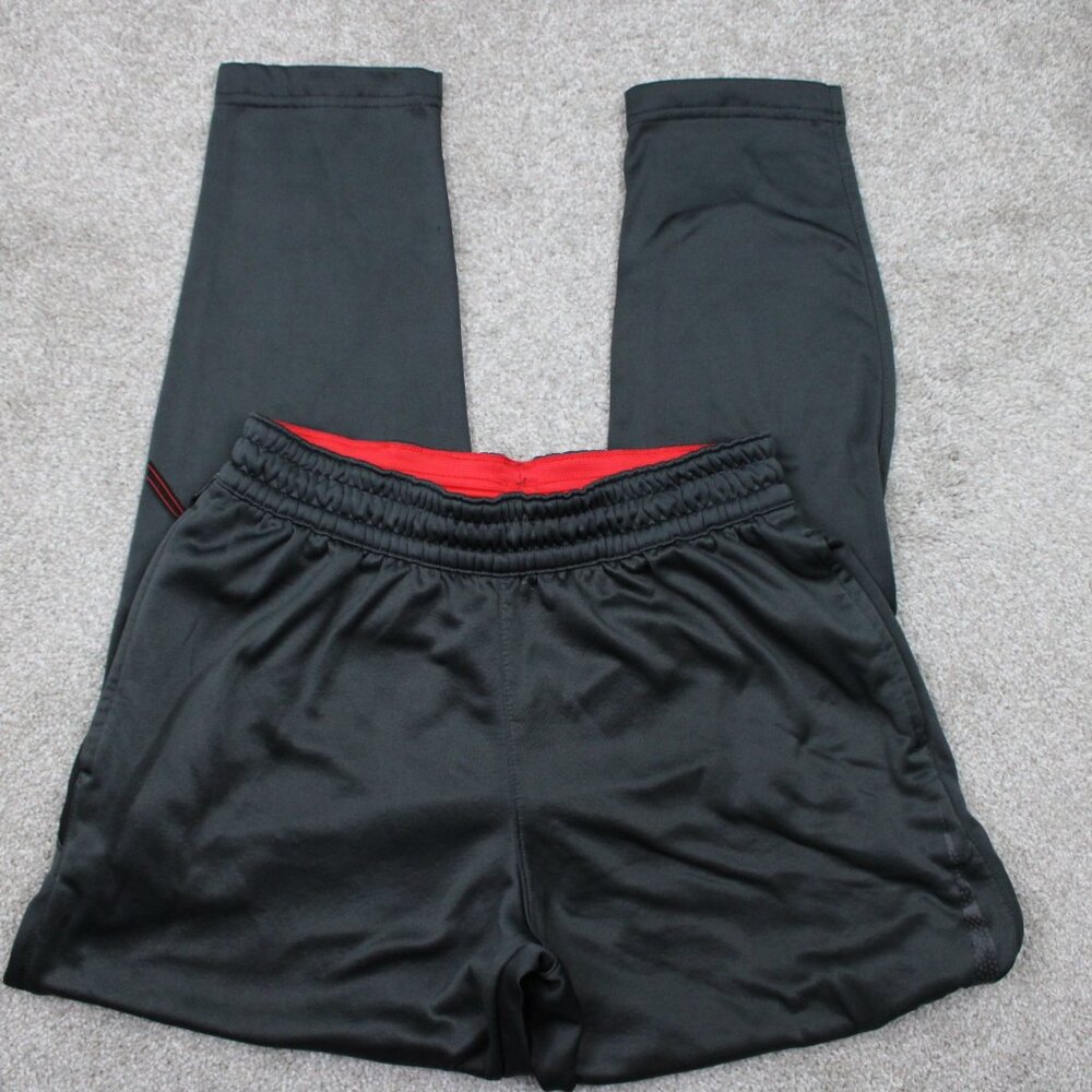 Nike Therma Swoosh Basketball Pants Men Medium Gray Dri-Fit Polyester 30" inseam